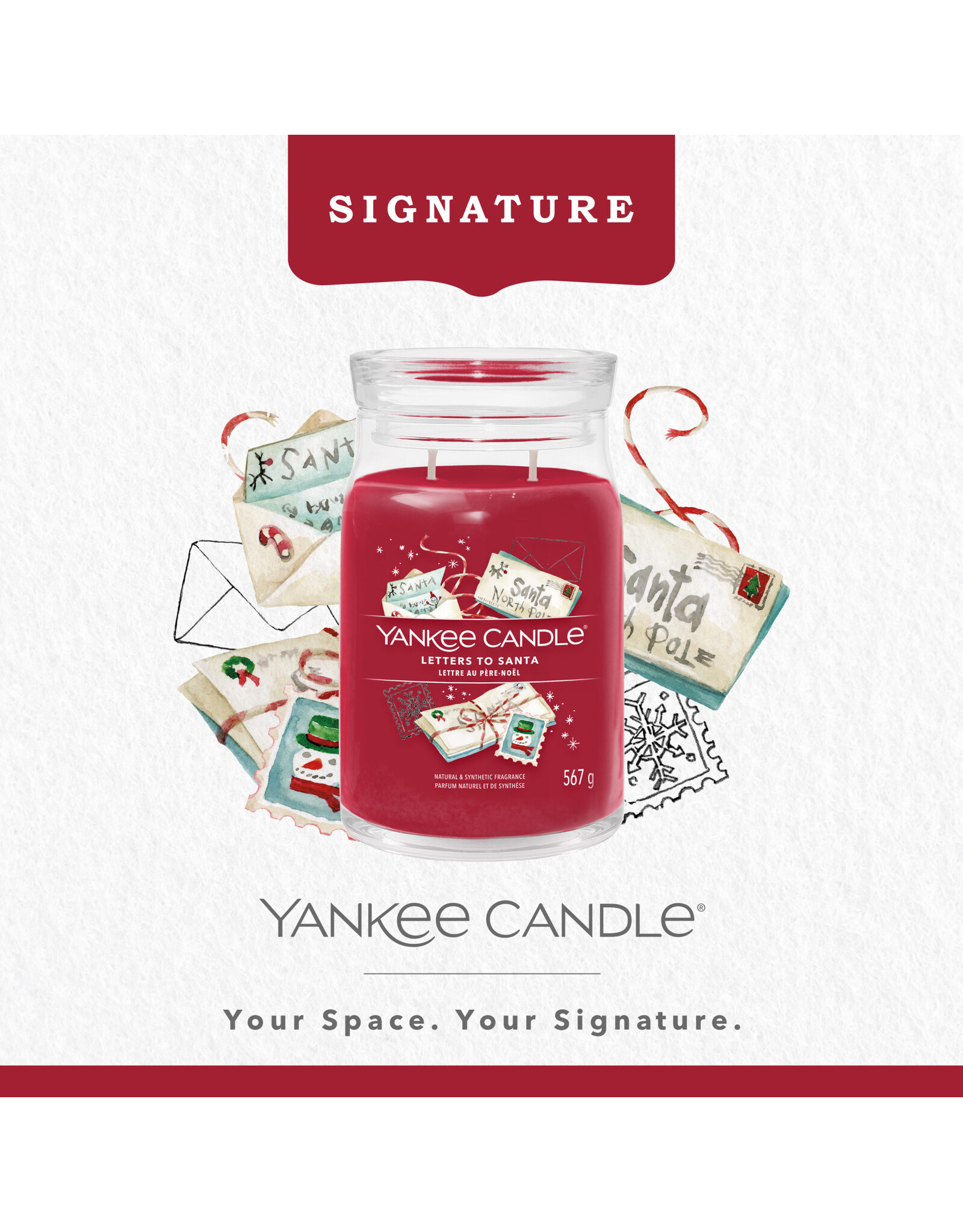 Yankee Candle Letters to Santa - Signature Large Jar