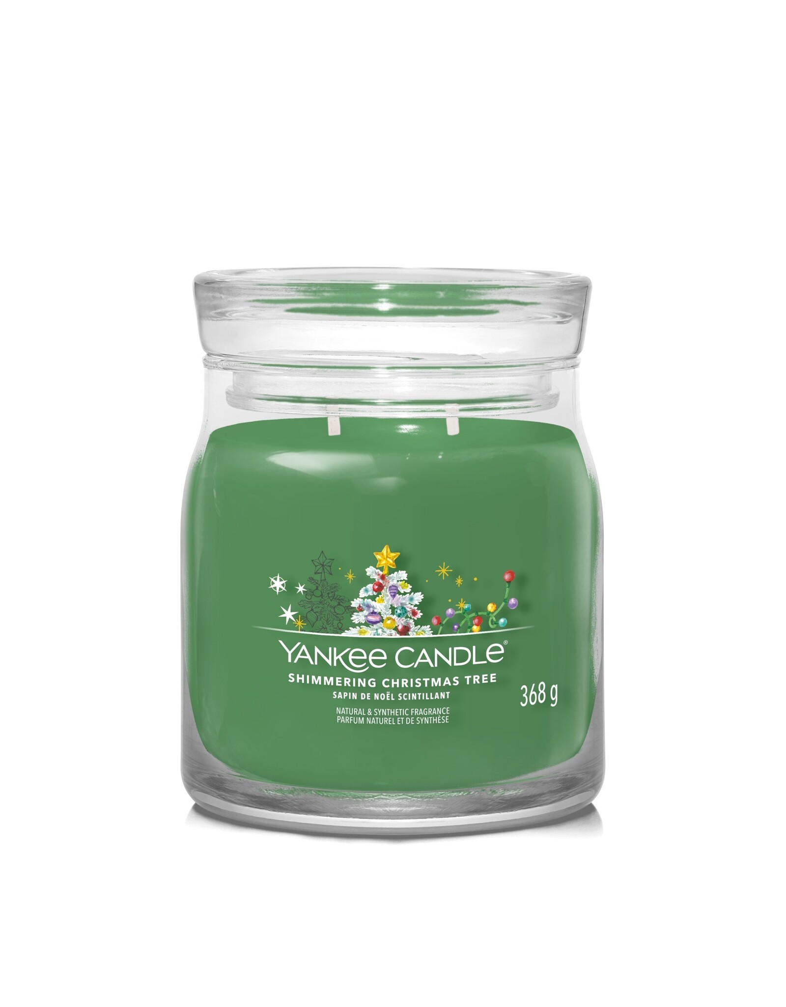 Yankee Candle Shimmering Christmas Tree  - Signature Medium Jar