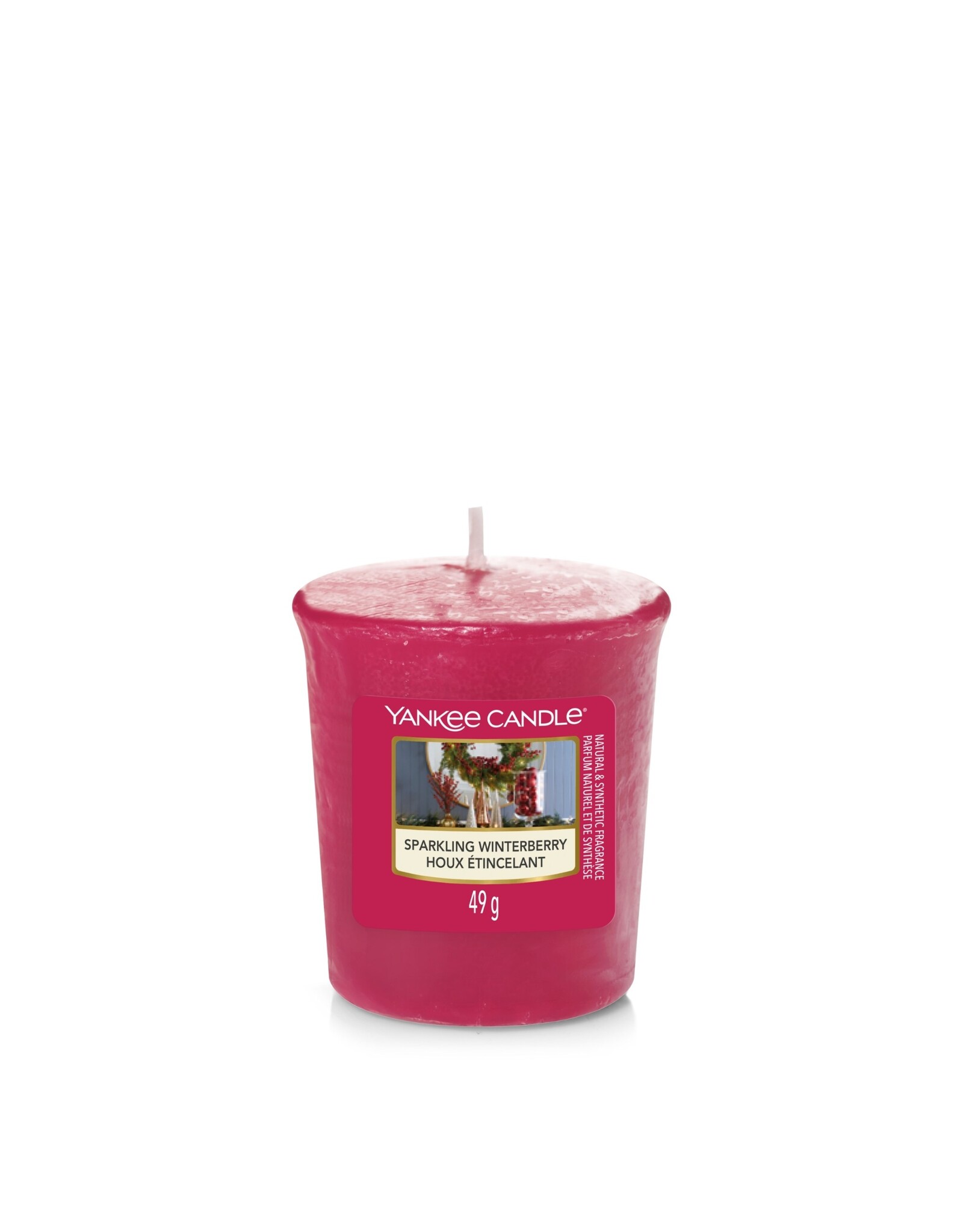 Yankee Candle Sparkling Winterberry - Votive