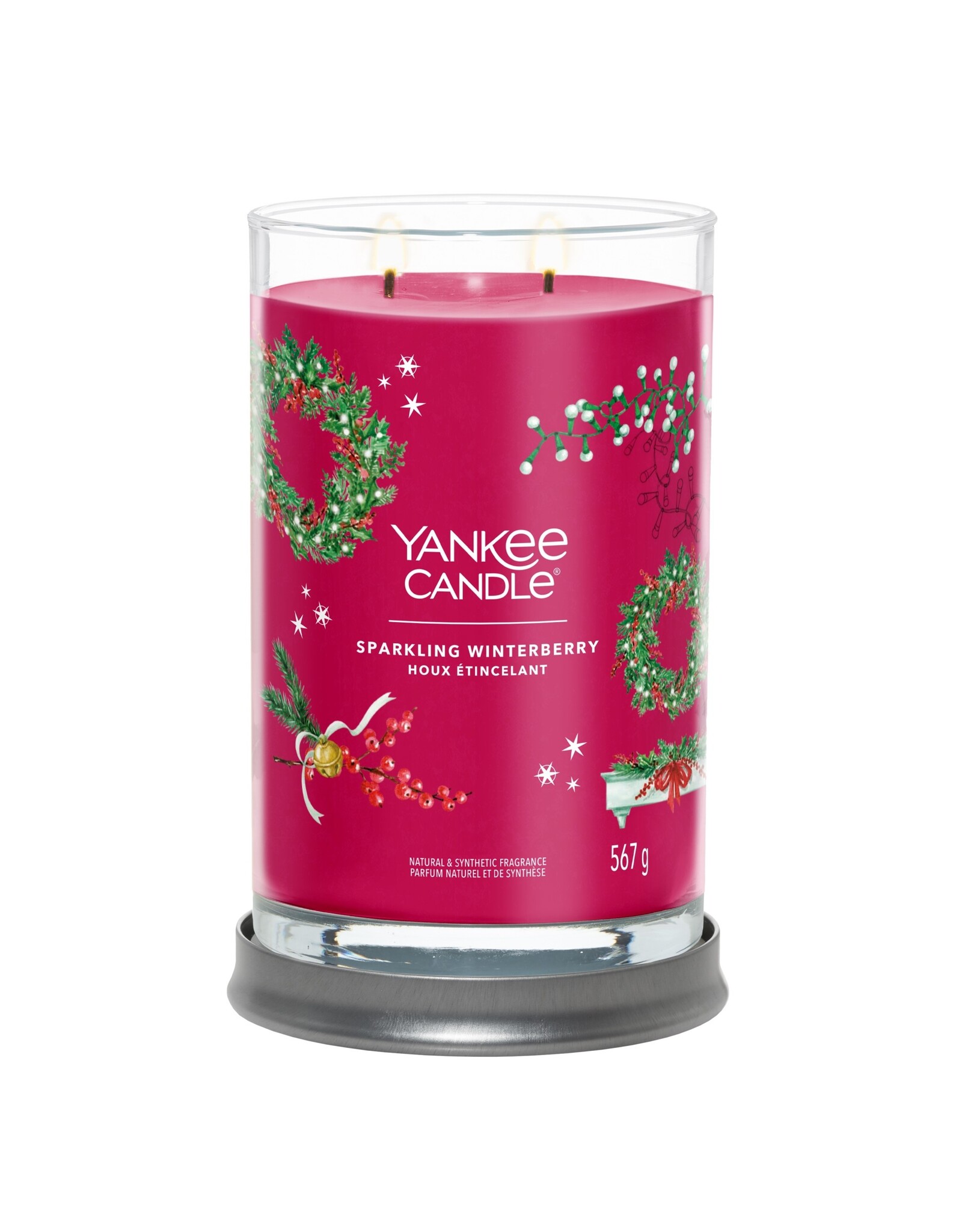 Yankee Candle Sparkling Winterberry - Signature Large Tumbler