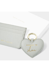 Katie Loxton Giftset Sleutelhanger & Kaarthouder - Choose to Shine