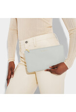 Katie Loxton Pochette Slim - It's the Season to Sparkle - Cool Grey