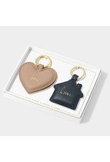 Katie Loxton Sleutelhangers Giftset - Love & Home