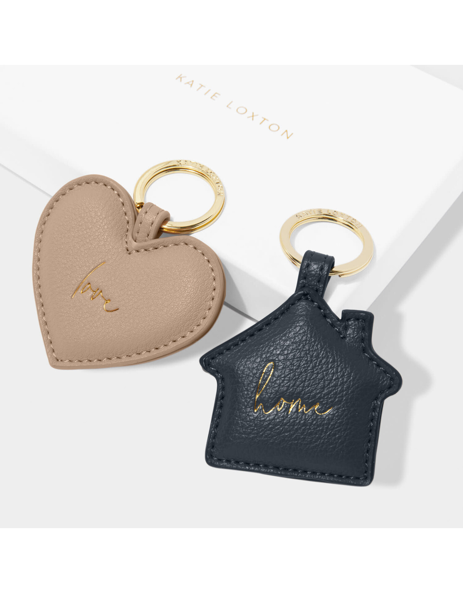 Katie Loxton Sleutelhangers Giftset - Love & Home