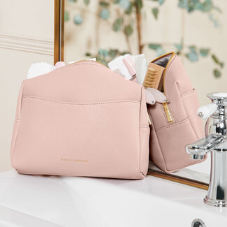 Katie Loxton Toilettas - Secret Message - Dusty Pink