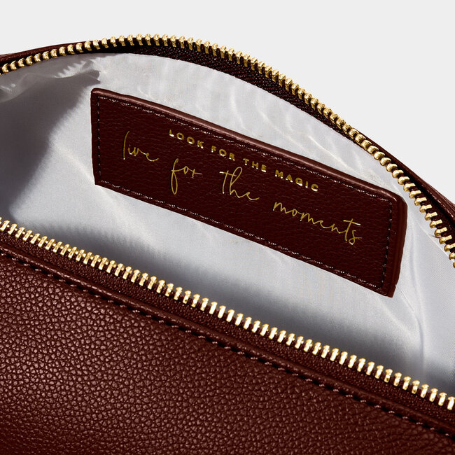 Katie Loxton Toilettas - Secret Message - Cacao