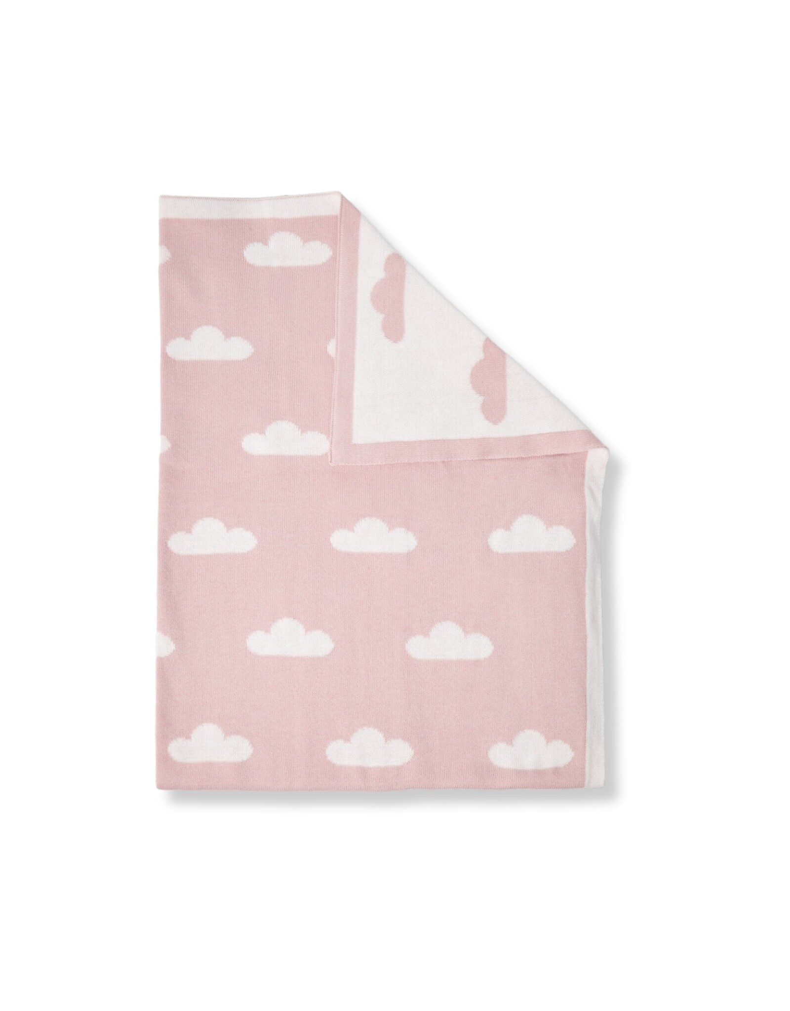 Katie Loxton Baby Dekentje - Cloud - Pink/Offwhite