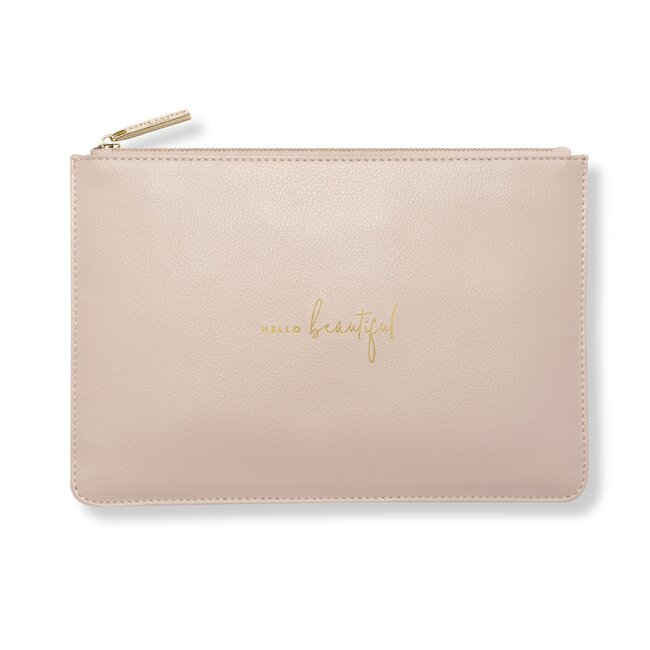 Katie Loxton Pochette - Hello Beautiful - Dusty Pink