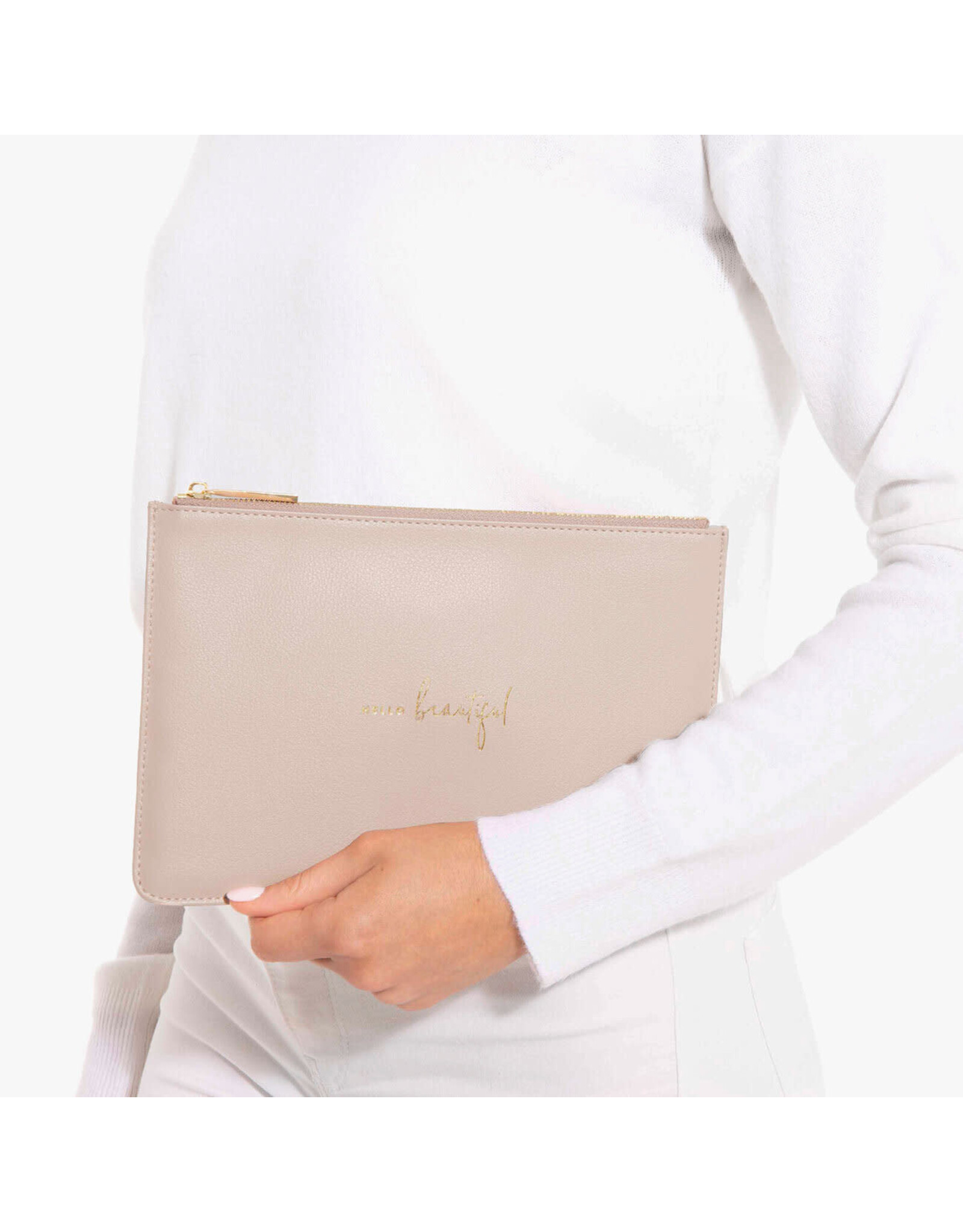 Katie Loxton Pochette - Hello Beautiful - Dusty Pink