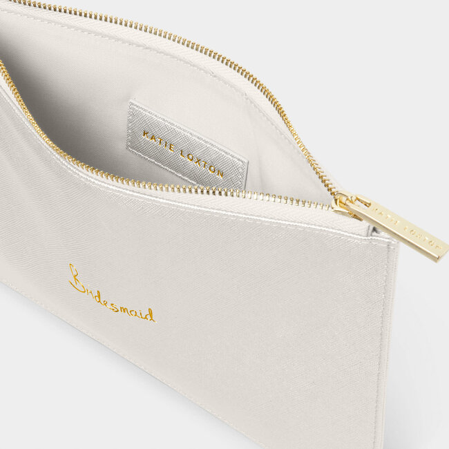 Katie Loxton Pochette - Bridesmaid - Zilver
