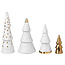Räder Winter Forest - Set 4 boompjes Goud