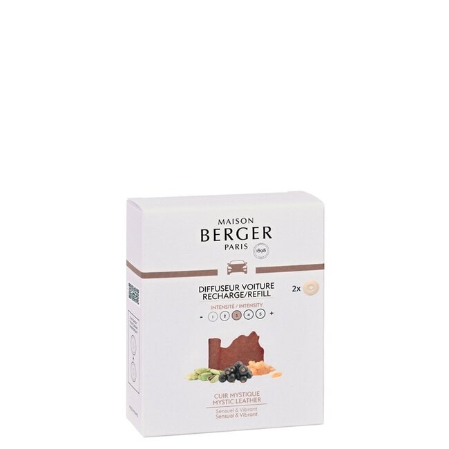 Maison Berger Auto Diffuser - Refill - Cuir Mystique