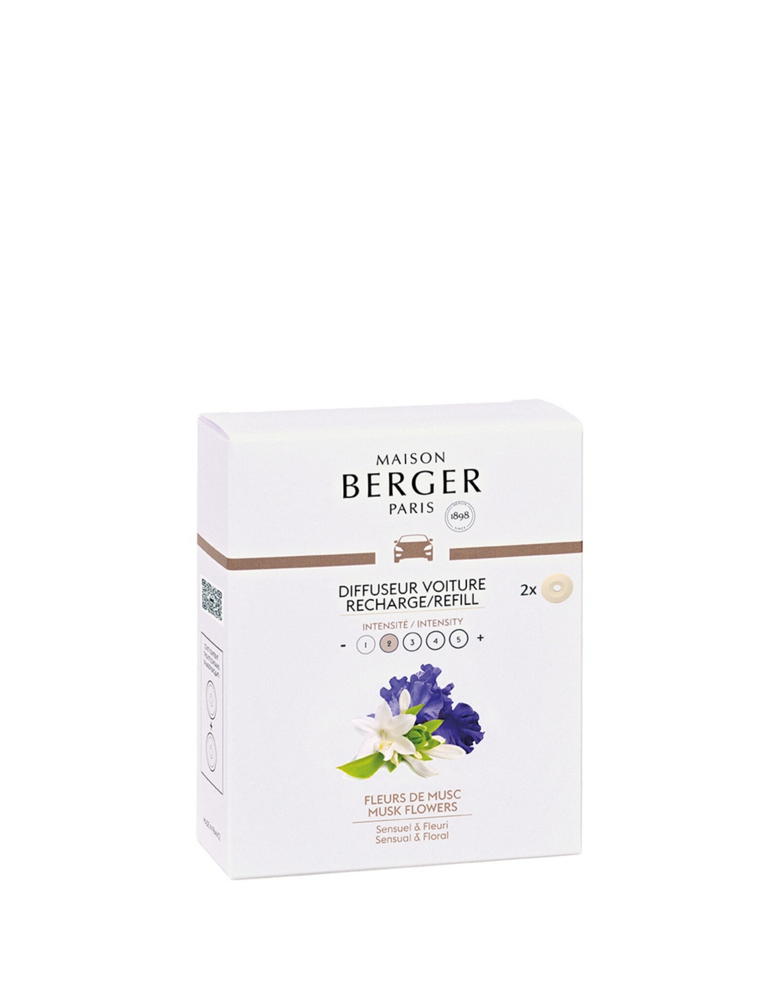 Maison Berger Auto Diffuser - Refill - Fleur de Musc