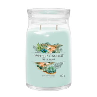 Yankee Candle Aloe & Agave - Signature Large Jar