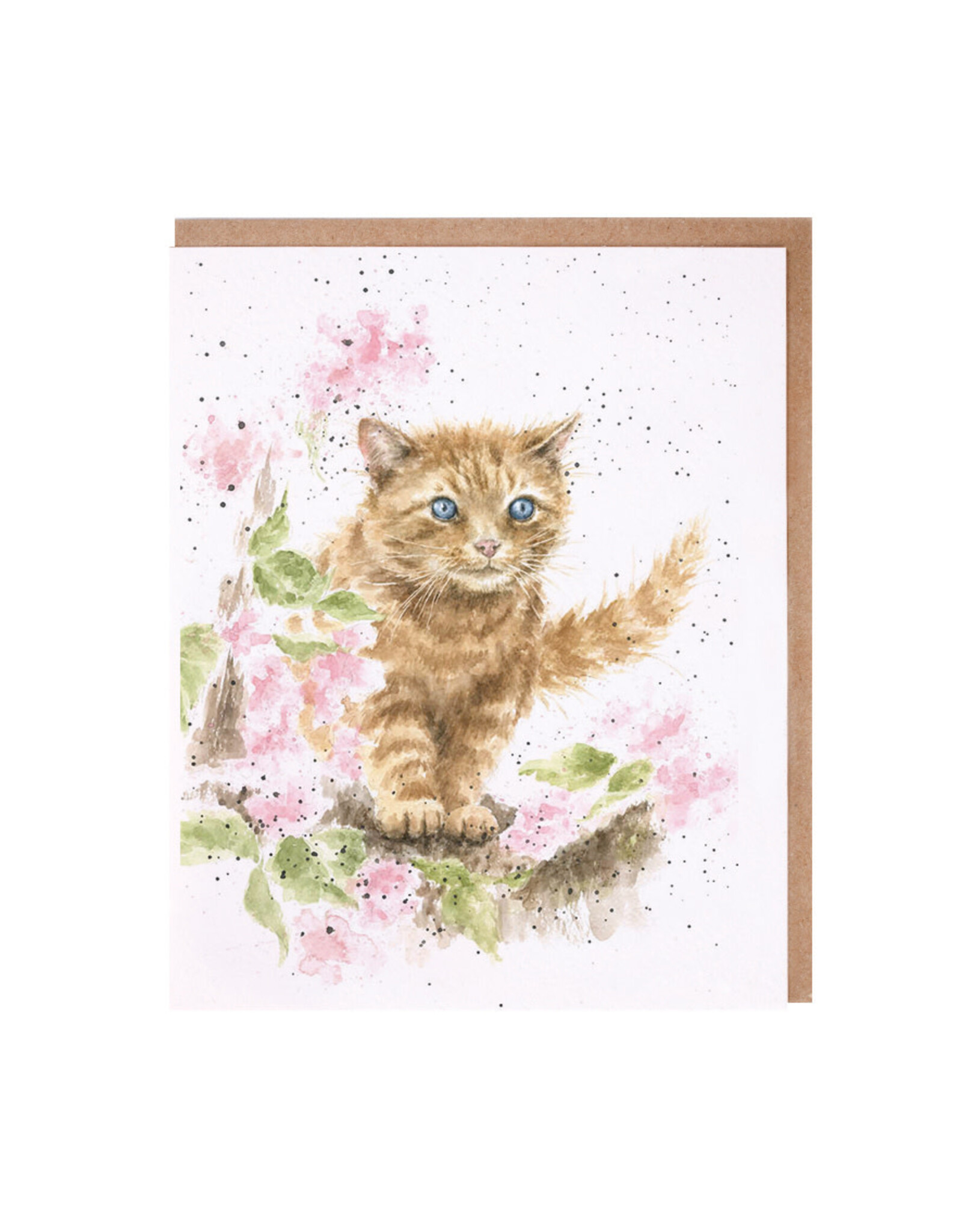 Wrendale Wenskaart Blanco - The Marmalade Cat