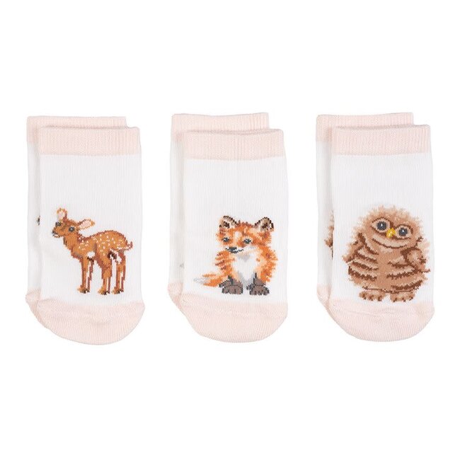 Wrendale Little Forest - Baby Socks Set