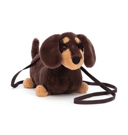Jellycat Knuffel - Otto Sausage Dog Bag