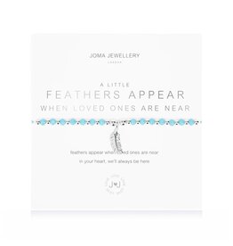 Joma Jewellery A Little Colour Pop - Feathers appear when Loved ones are Near