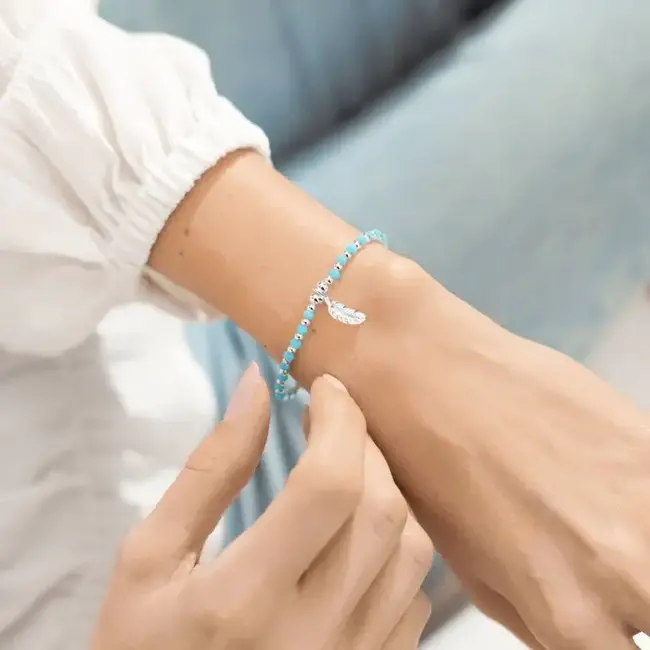 Joma Jewellery A Little Colour Pop - Feathers appear when Loved ones are Near