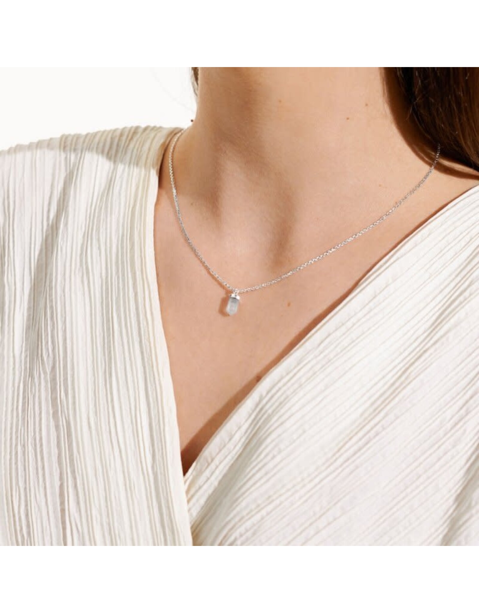 Joma Jewellery A Little Crystal Ketting - Clear Quartz