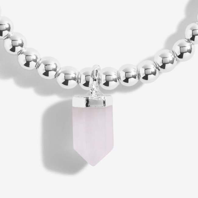 Joma Jewellery A Little Crystal - Rose Quartz