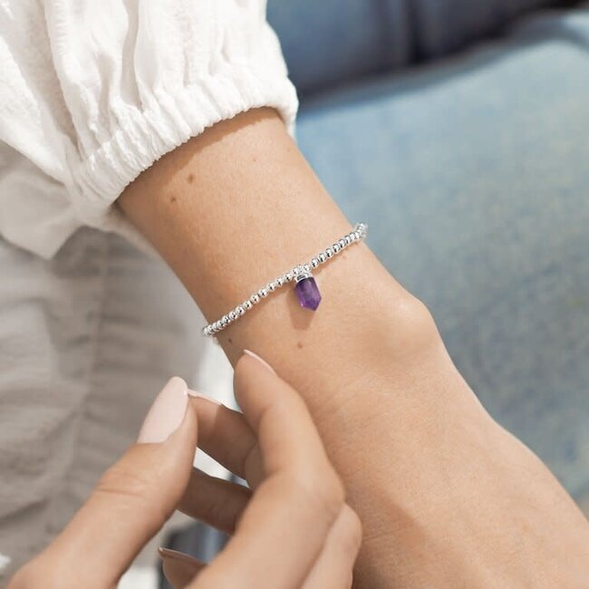 Joma Jewellery A Little Crystal - Amethyst