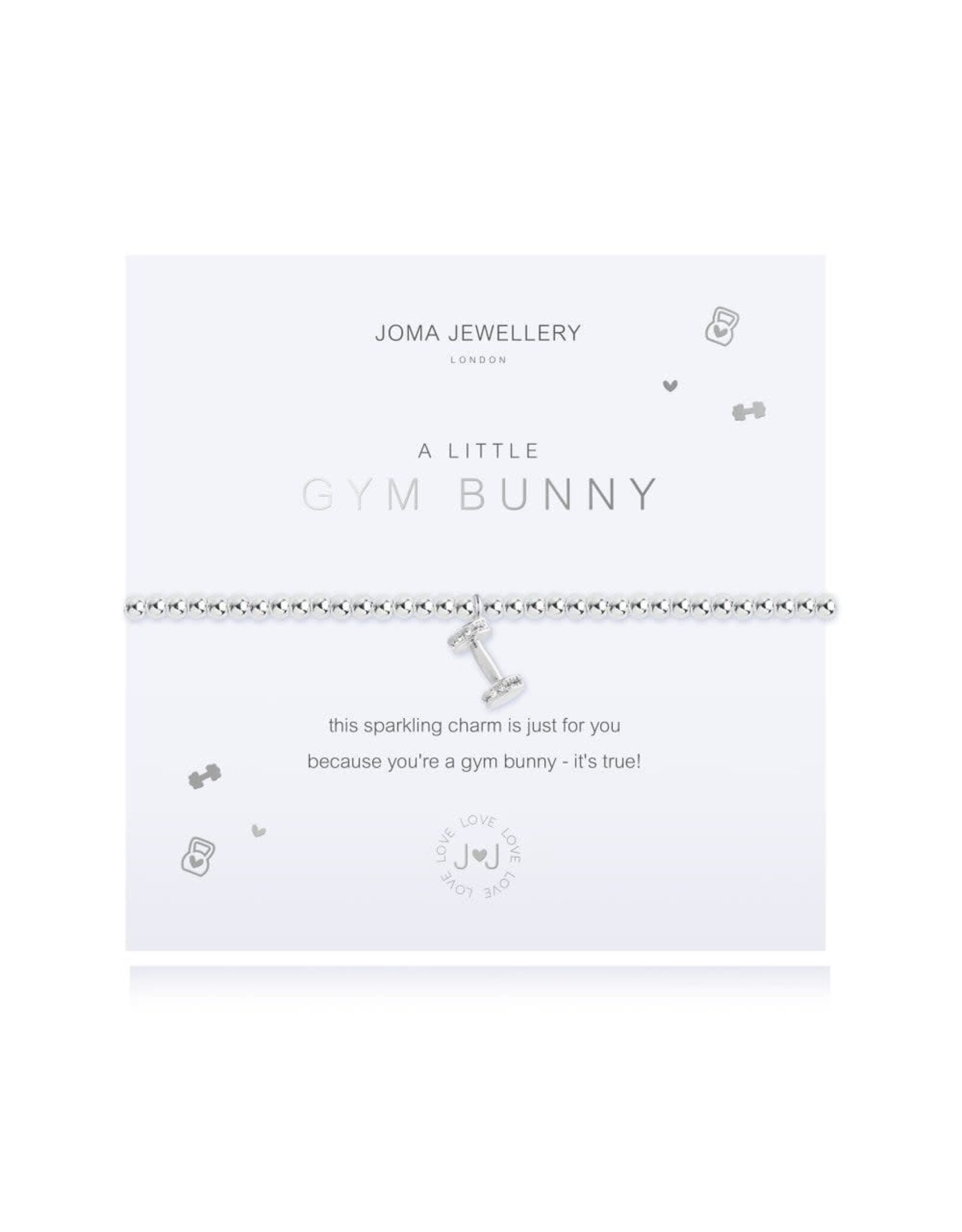 Joma Jewellery A Little - Gym Bunny