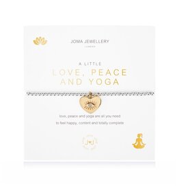 Joma Jewellery A Little - Love, Peace & Yoga