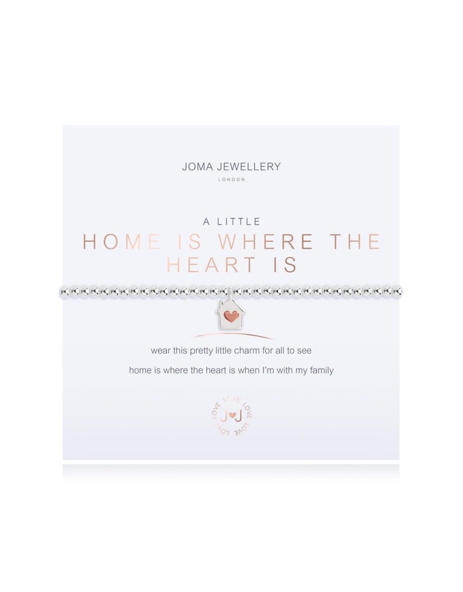 Joma Jewellery A Little - Home is where the Heart is