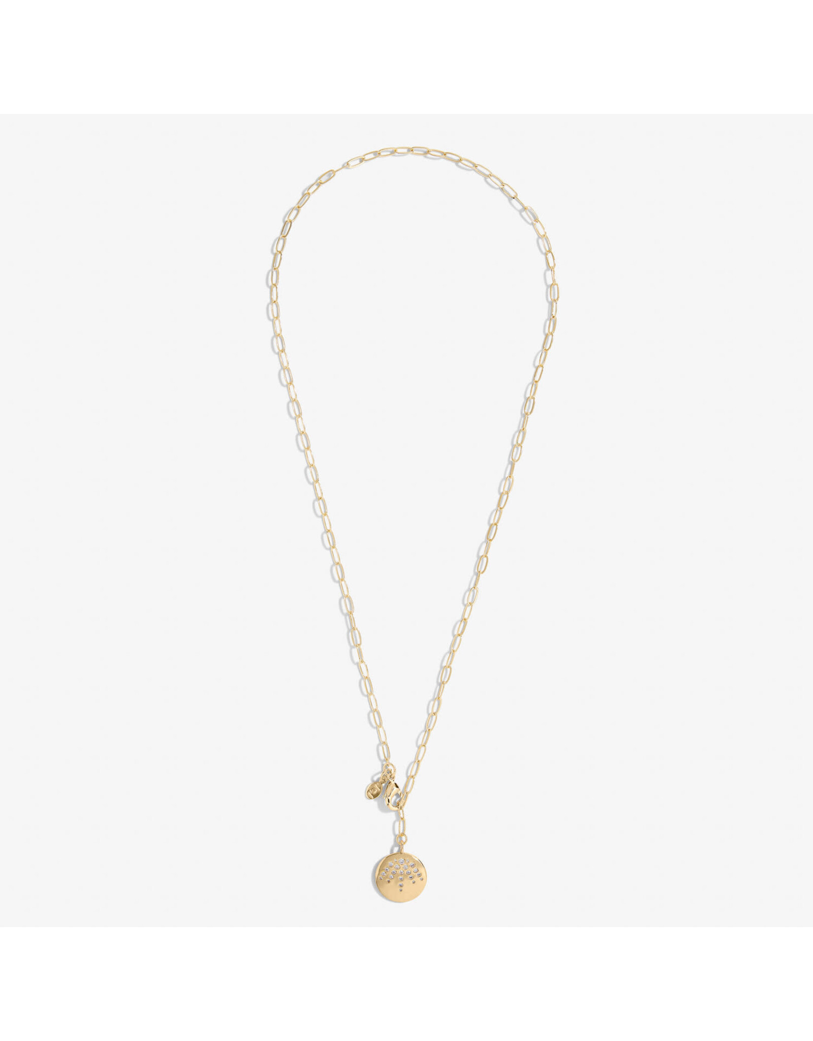 Joma Jewellery Nova - Crystal Lariat Ketting Goud