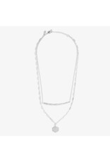 Joma Jewellery Nova - Layer Ketting Zilver