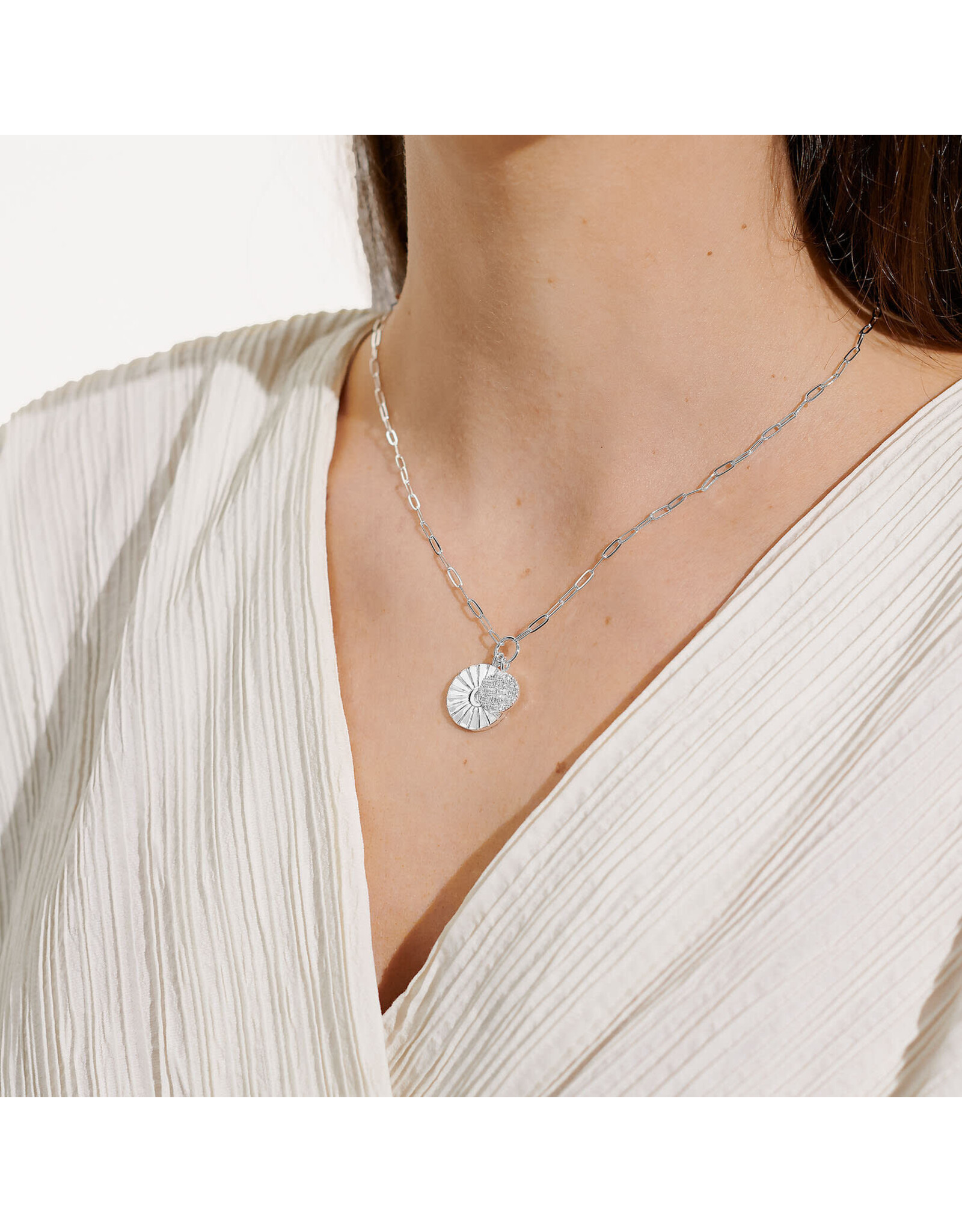 Joma Jewellery Nova - Moon Cluster Ketting