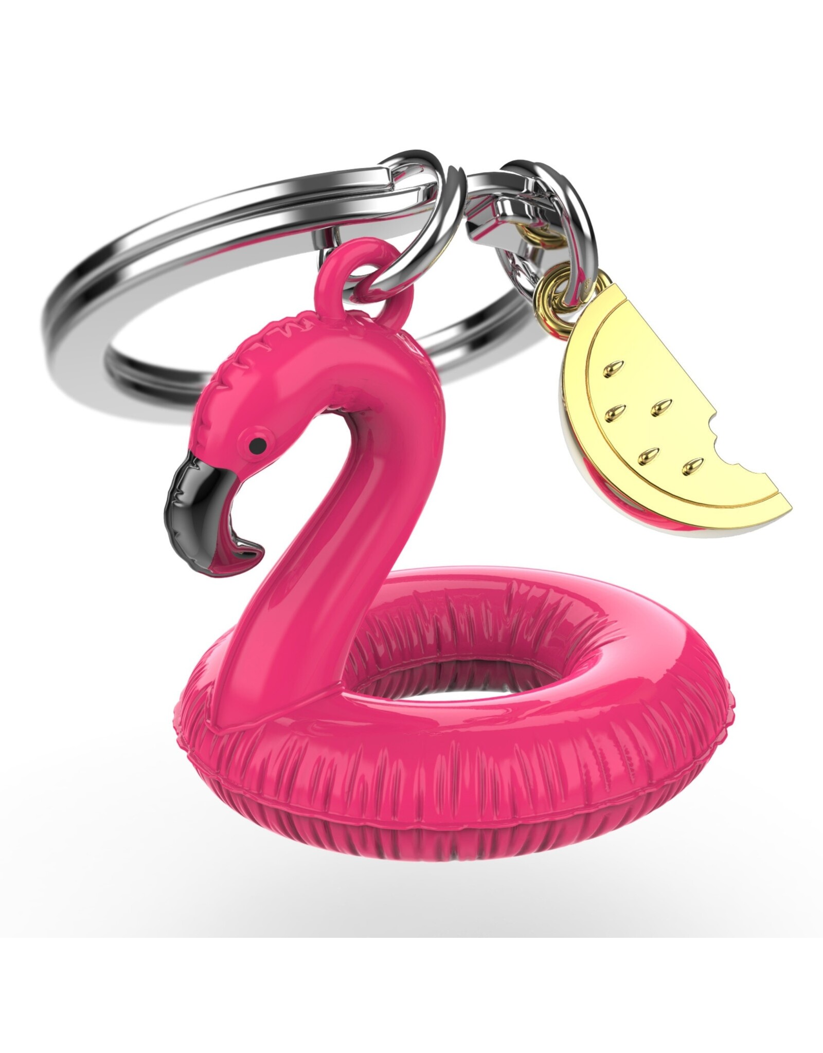 Metalmorphose Sleutelhanger - Flamingo