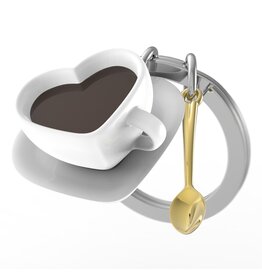 Metalmorphose Sleutelhanger - Coffee Lover