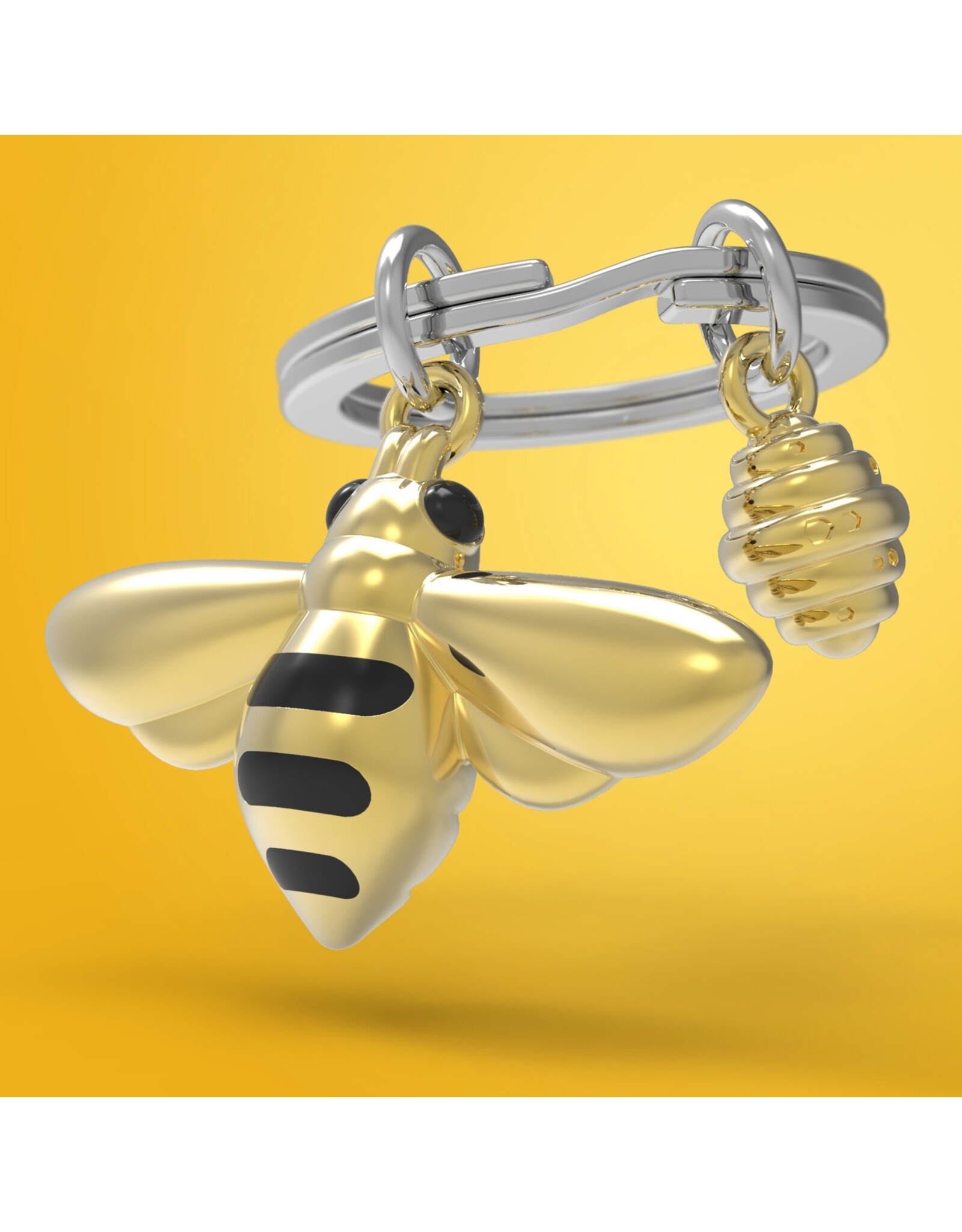 Metalmorphose Sleutelhanger - Honey Bee