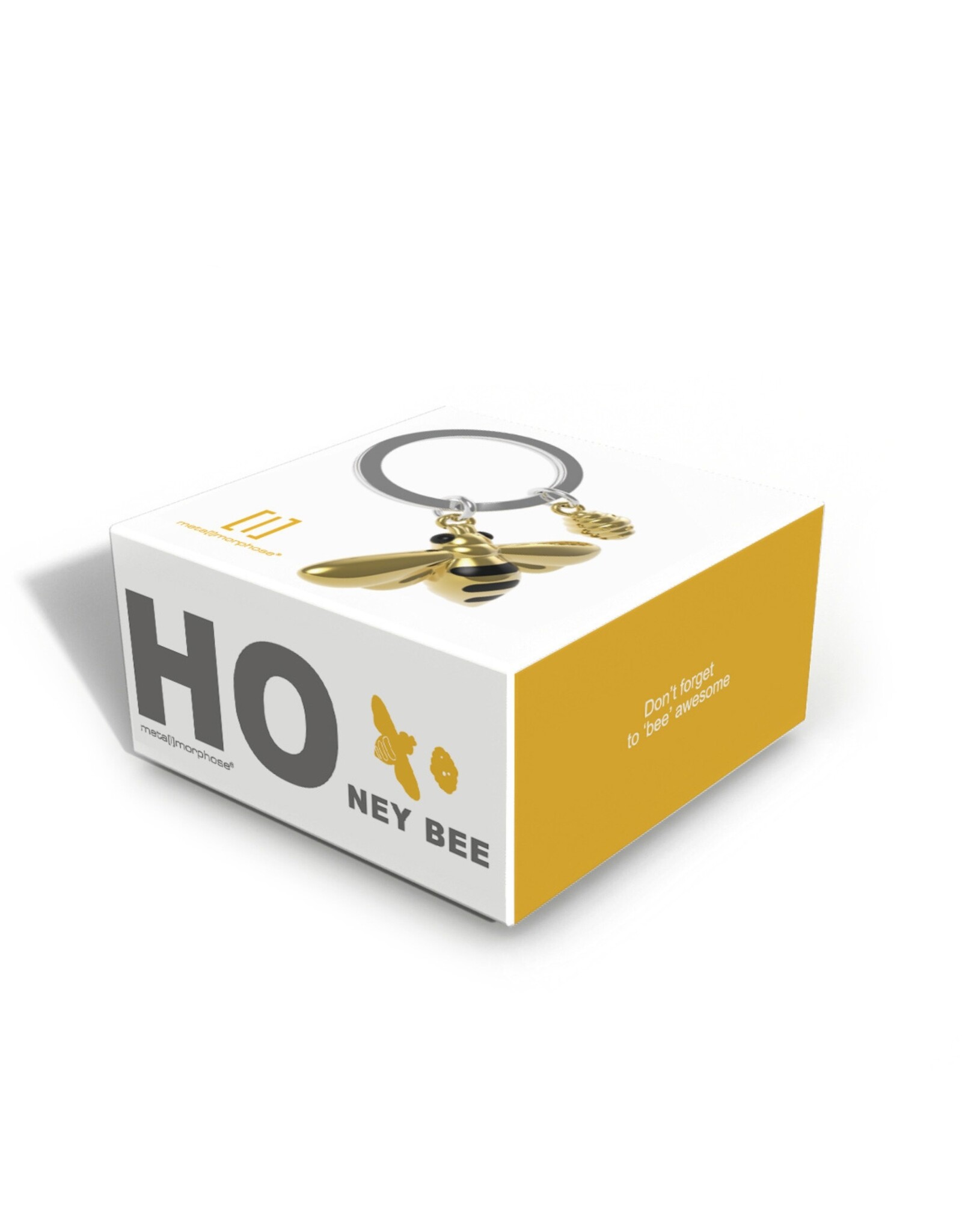 METALMORPHOSE - Pizza-sleutelhanger - Fun - Food & Gastronomie - Origineel accessoire - Cadeau voor heren, cadeau voor dames, Geel, Eén maat