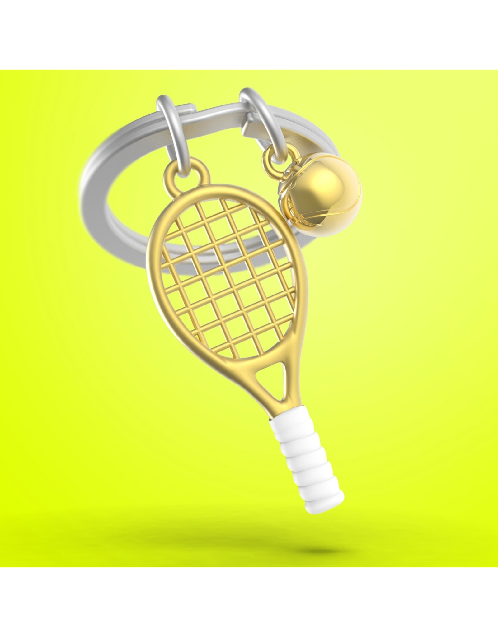 Metalmorphose Sleutelhanger - Tennis