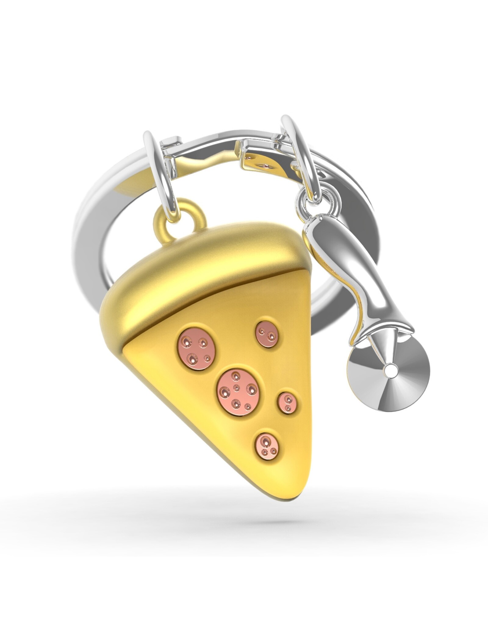 Metalmorphose Sleutelhanger - Pizza Slice