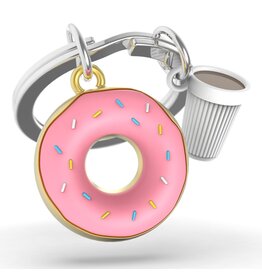 Metalmorphose Sleutelhanger - Pink Donut