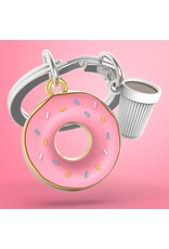 Metalmorphose Sleutelhanger - Pink Donut