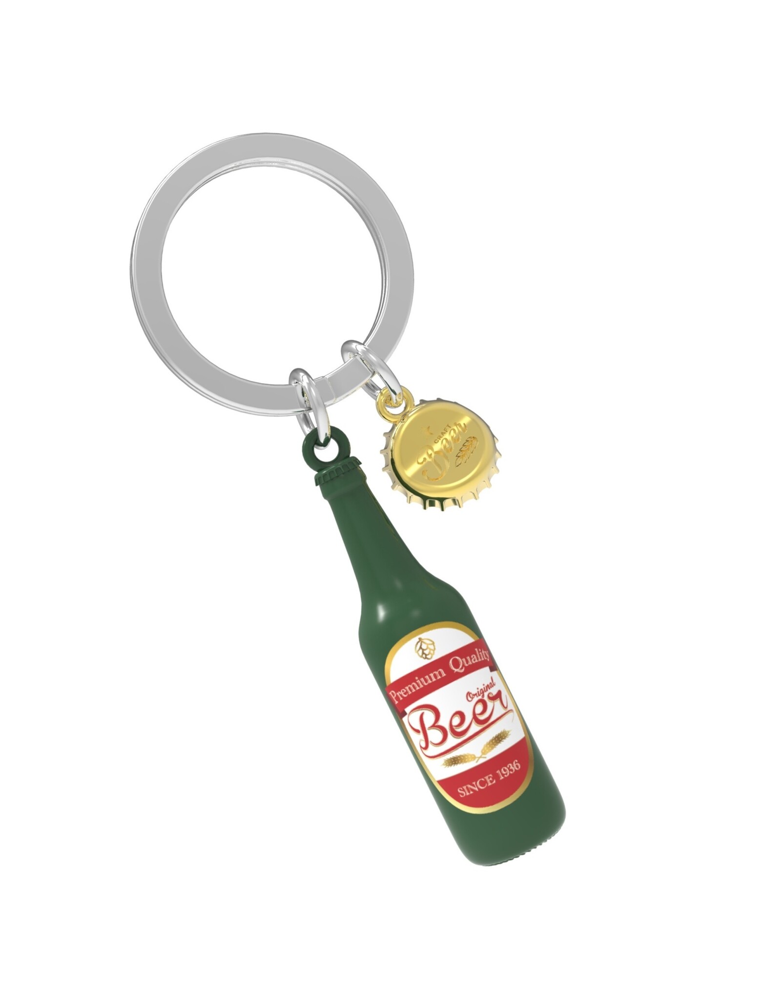 Metalmorphose Sleutelhanger - Beer