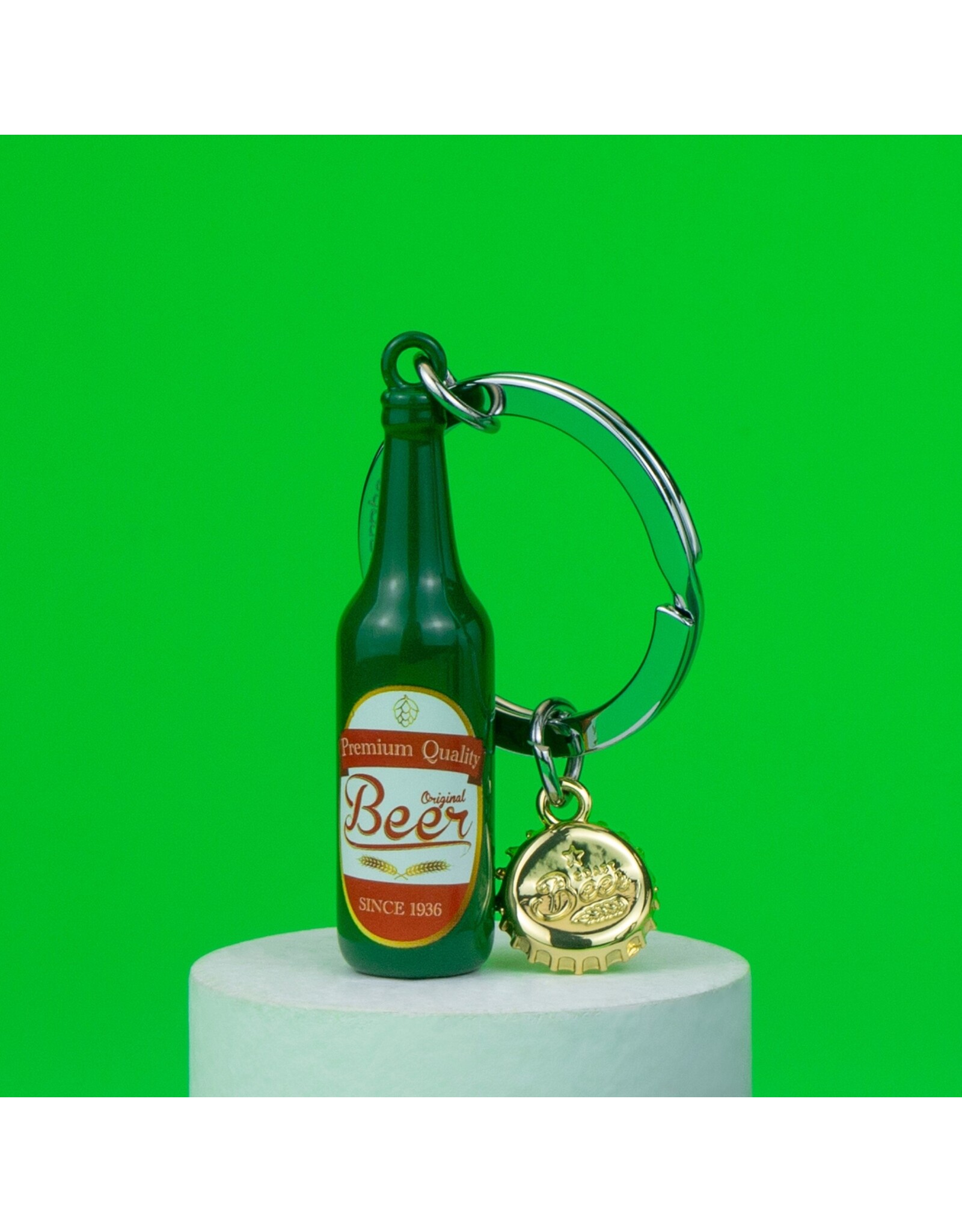 Metalmorphose Sleutelhanger - Beer