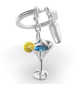 Metalmorphose Sleutelhanger - Cocktail