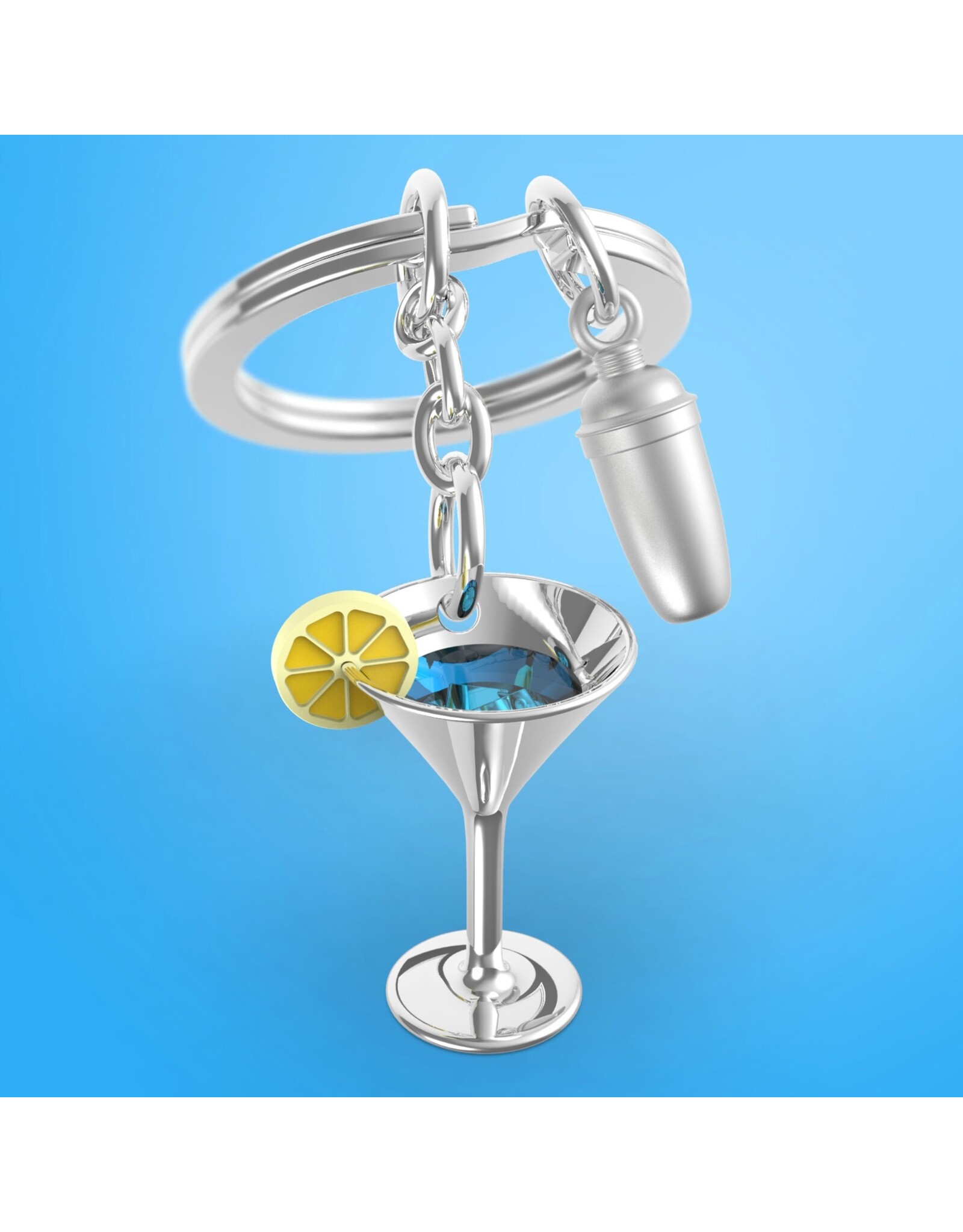 Metalmorphose Sleutelhanger - Cocktail