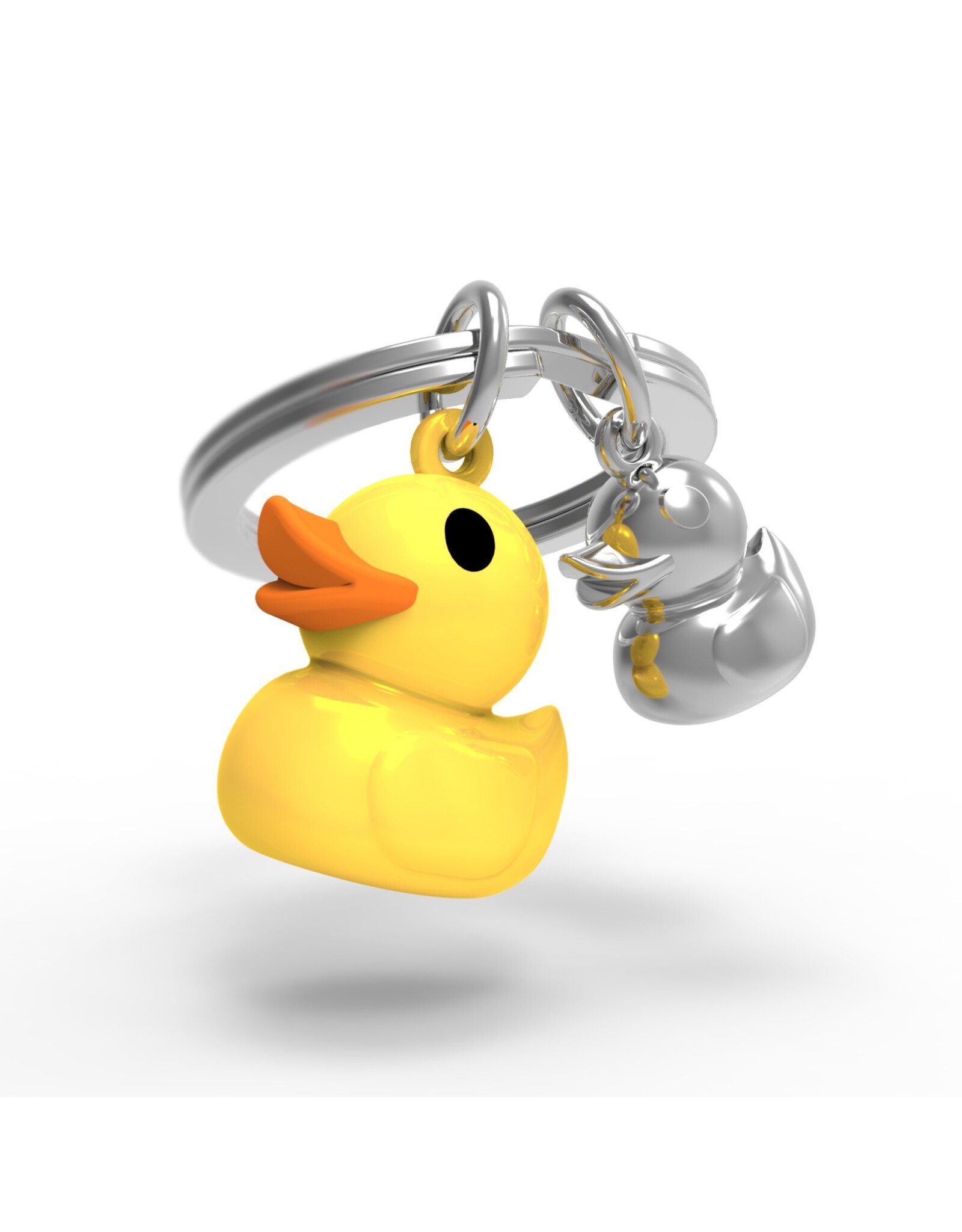 Metalmorphose Sleutelhanger - Yellow Duck