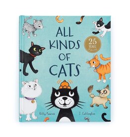 Jellycat Boek - All Kinds of Cats