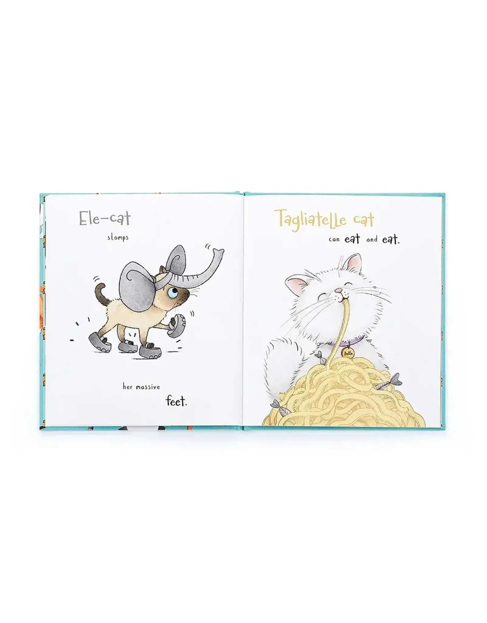 Jellycat Boek - All Kinds of Cats