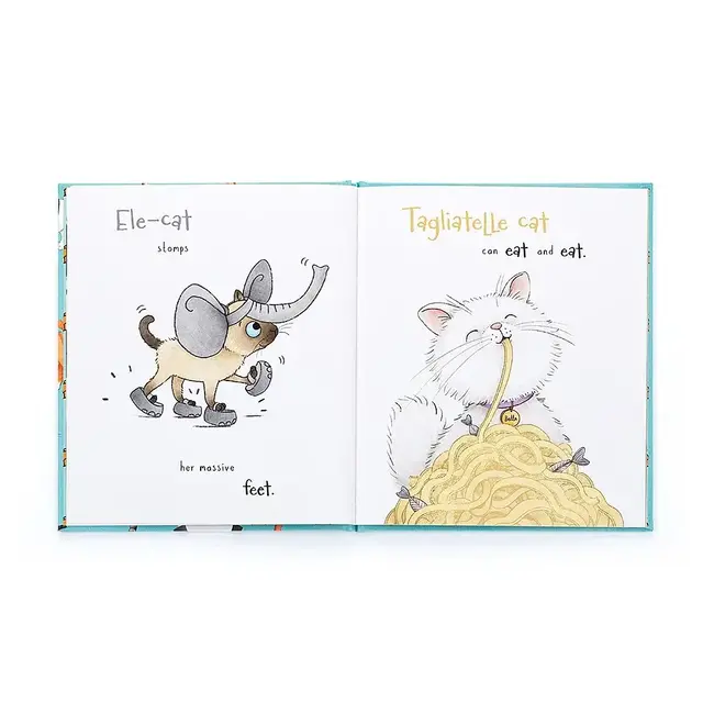 Jellycat Boek - All Kinds of Cats