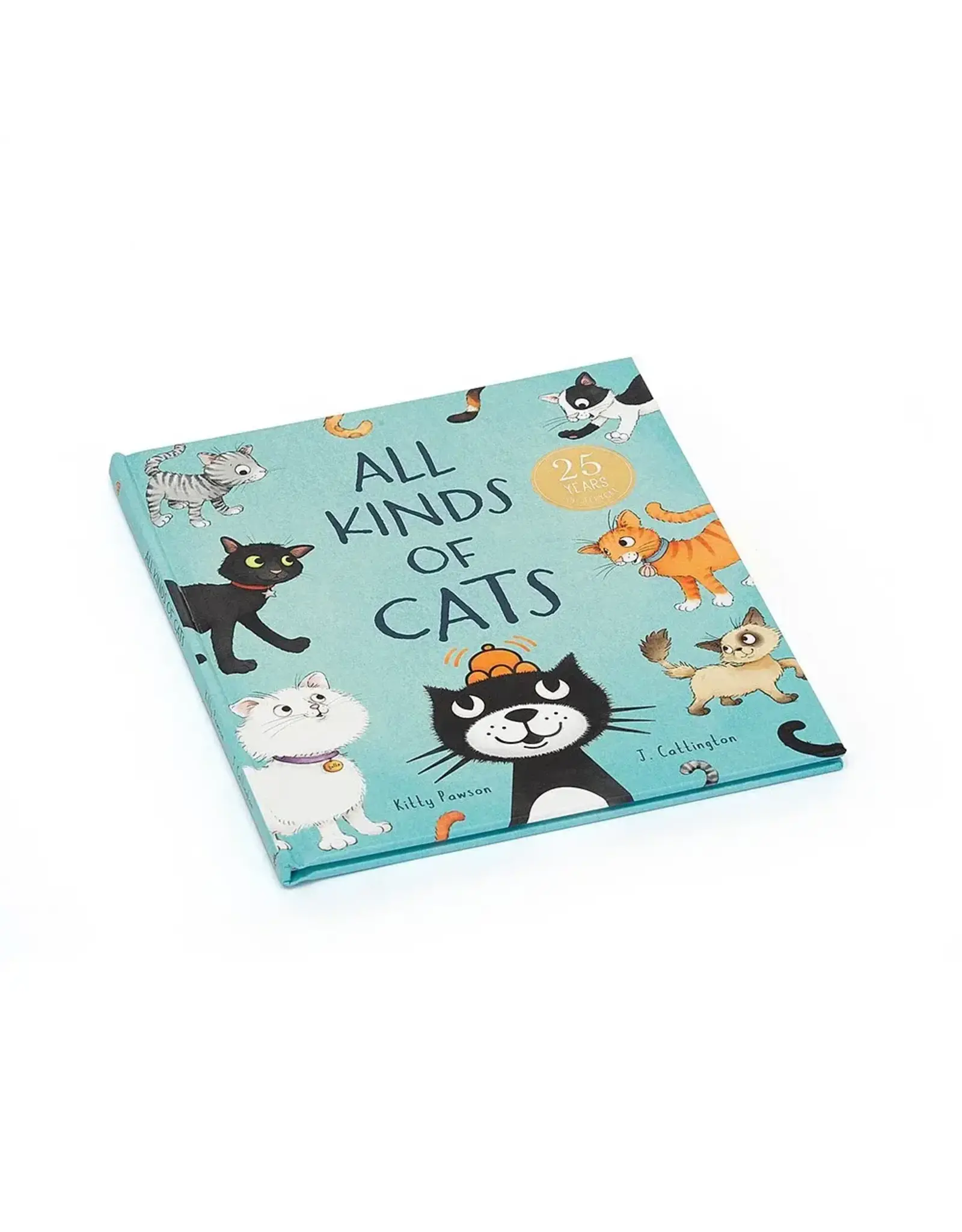 Jellycat Boek - All Kinds of Cats