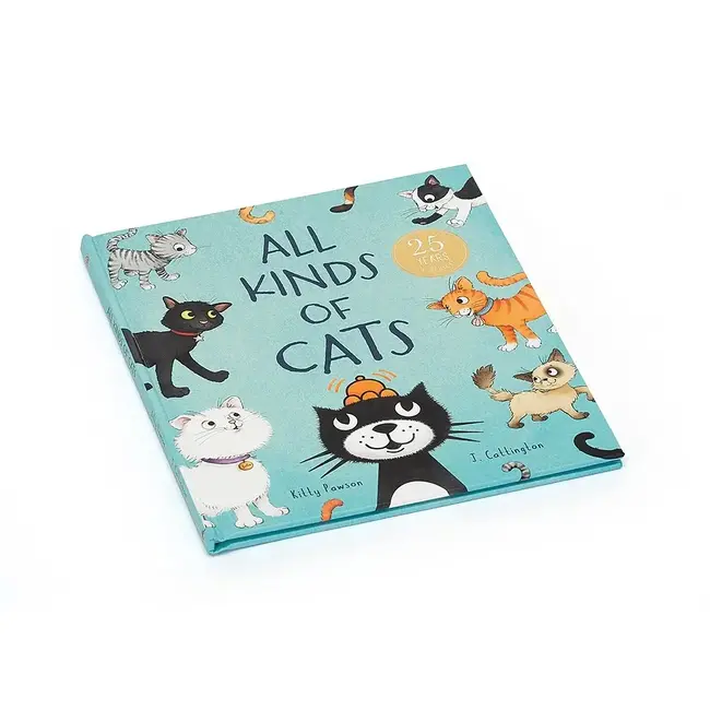 Jellycat Boek - All Kinds of Cats
